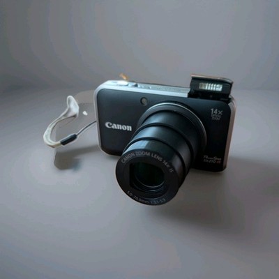 Canon PowerShot SX210 IS 14.1MP Digitalkamera - Schwarz Getestet  