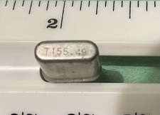 Vintage Scanner Radio Crystal HC25/U - T155.49 MHz. Tedford