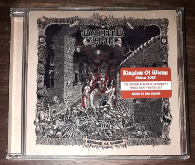 Deserted Fear - Kingdom of Worms CD Reissue (Death Metal) *Top/CD: Neuwertig*