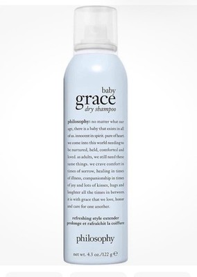 Philosophy Baby Grace Dry Shampoo- refreshing style extender- 4.3 oz