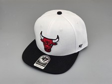 47 Blanco-Rojo Chicago Bulls Gorra Ajustable Snapback Béisbol Rojo Logo HT62
