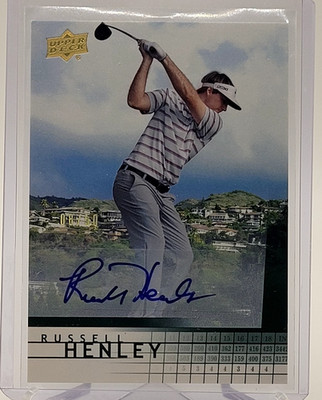 2014 SP Game Used Edition - Retro Rookies Russell Henley #R43 Spectrum(AU) /50