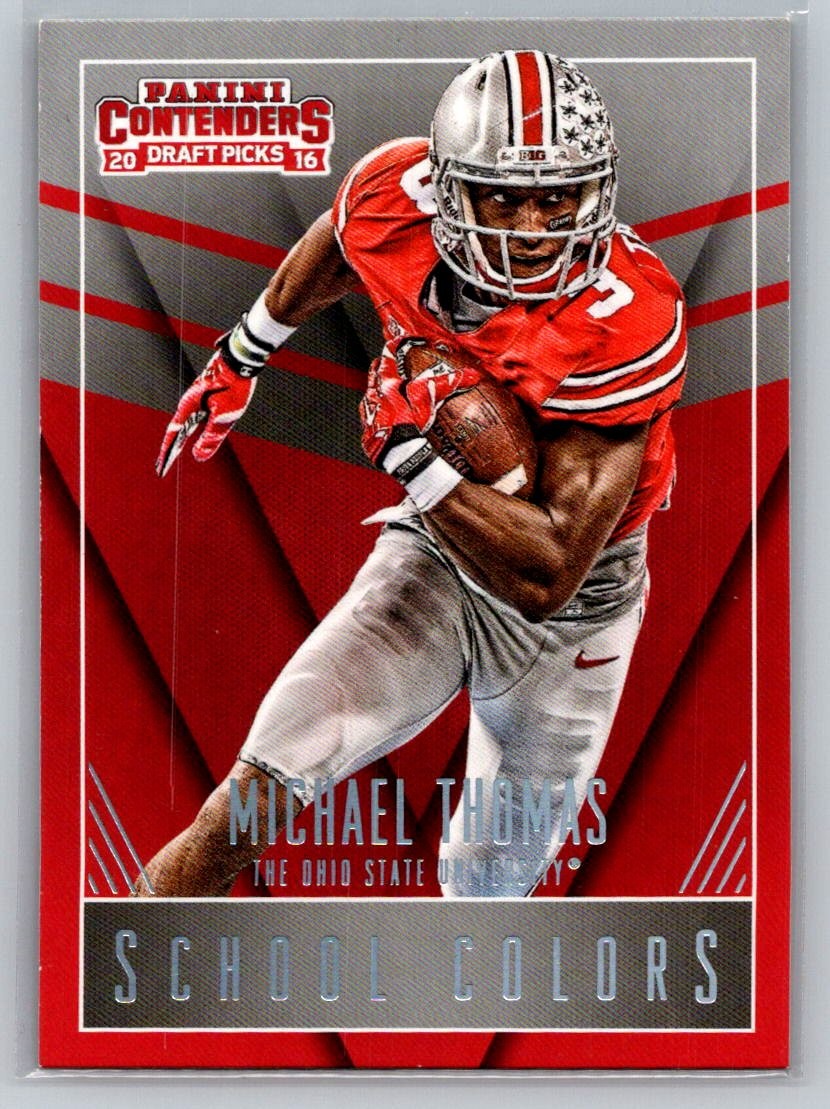 Michael Thomas Panini Contenders Draft Picks School Colors #6 Base