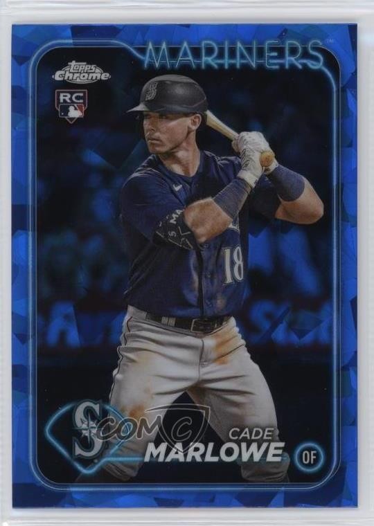2024 Topps Chrome Sapphire Edition Cade Marlowe #286 11o2