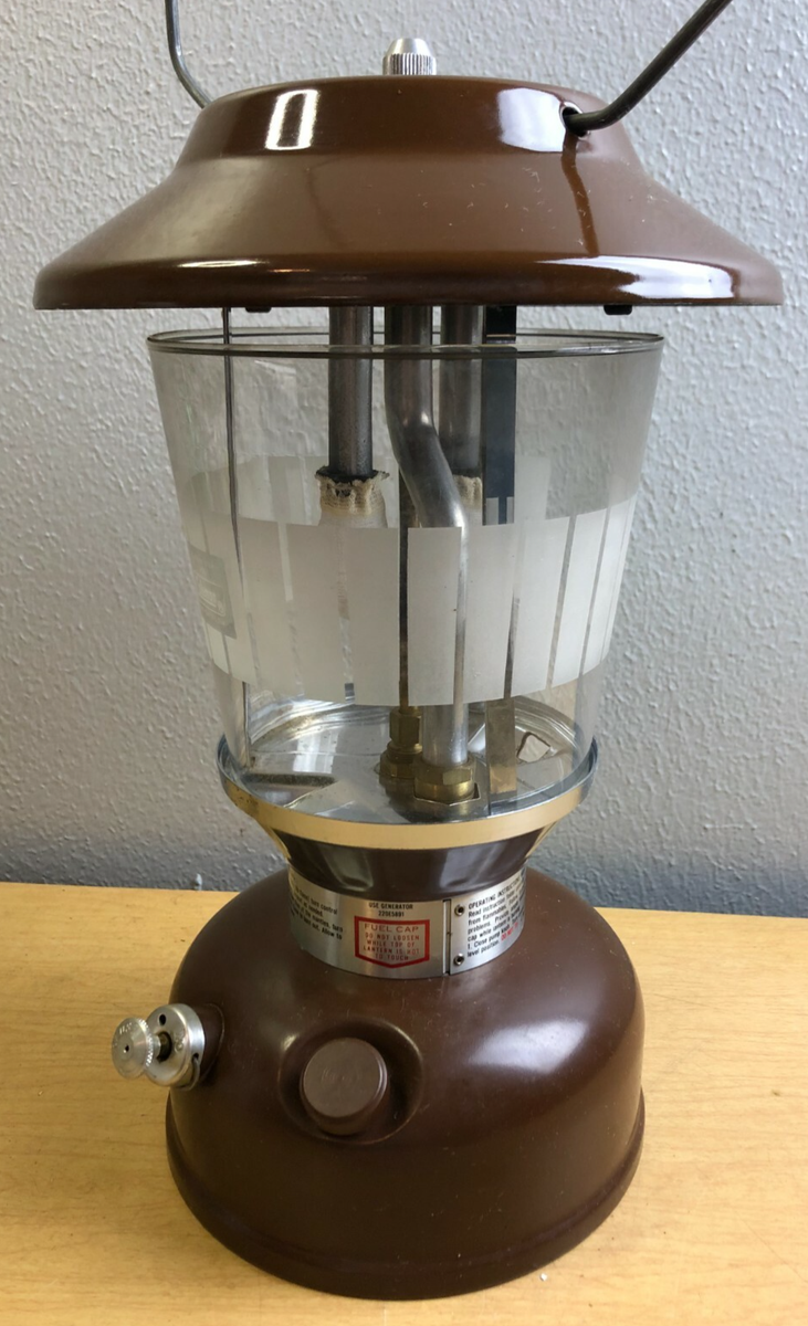 Vintage Coleman Lantern/Brown/Model 275 (Manuf. 08-1978) with