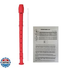 Soprano Recorder 8 Hole Classic German Style Descant Flute Musical Instrument