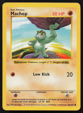 Machop [1st Edition] #52 Prices | Pokemon Base Set | Pokemon Cards