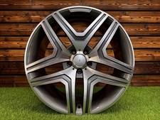 4X 20 Zoll 5x112 ML63 AMG Style Grau Polierte Felgen F&uuml;r Mercedes ML GL