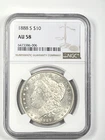 1888-S Morgan Dollar : NGC AU58