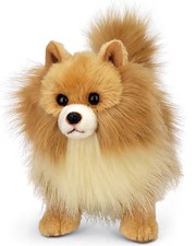 Bearington Rudy The Pomeranian Plush, 13 Inch Pomeranian Stuffed Animal, for ...