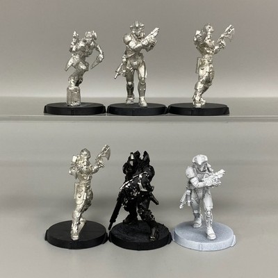 6 Aleph Faction Miniaturen Infinity Corvus Belli Sci-Fi Hoplite/Thyreos/Makhe