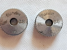 2 Stück Rändel, Rändelwerkzeug, verschiedene Ausführungen, RANDOR