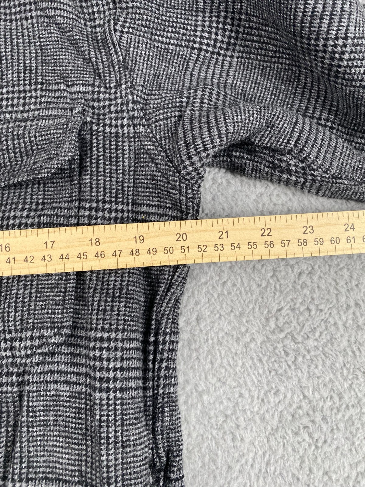 Pendleton Shacket Mens Medium Gray Glen Plaid Fla… - image 4