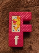 Vintage Tyco Sesame Street Textured Alphabet Replacement Letter F
