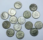 *1965-1970 KENNEDY HALF DOLLAR LOT OF 15 TOTAL COINS* NR #C1784