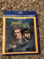 20,000 Leagues Under The Sea Blu Ray Anniversary Disney Club Exclusive RARE OOP