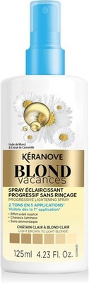 Kéranove Aufhellungsspray Blond Urlaub 125ml Kamille Monoi Sommer Sonne