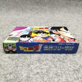 BANDAI Famicom Soft Dragon Ball Z2 Fierce God Freeza!! Used