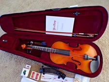 YorRay Violin 4/4 Full Size Kit for Adults Beginners with Case @dS