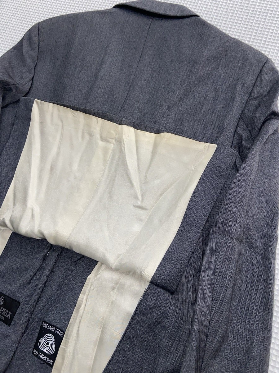 Manteau équitation Femme Grand Prix - Gris 100% Laine, Taille 14R - Occasion Canada