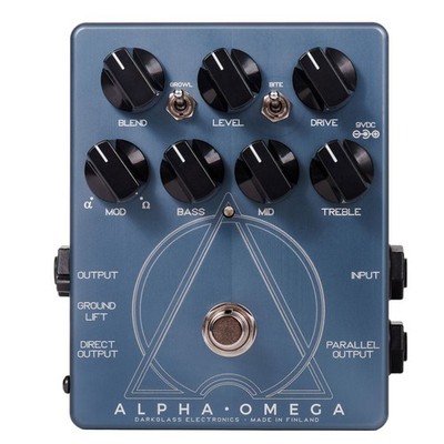 Darkglass Alpha Omega Dual Distortion Bass Pedal
