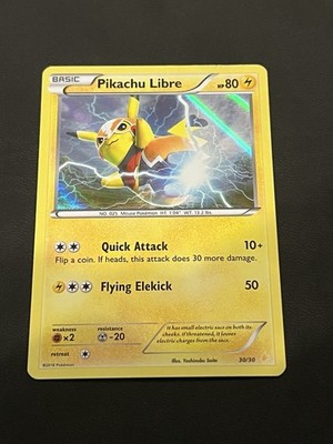pikachu libre pokemon card value (14 - Non-Holo) 14/30 XY Trainer Kit: Pikachu Libre & Suicune Regular for sale online Pikachu Libre Pikachu Libre #pokemon #fyp #tcg