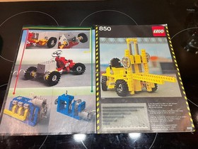 LEGO LEGOLAND classic Technic 850 Fork lift Complete with box and instructions