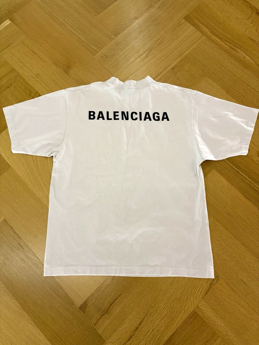 Balenciaga White T-Shirts for Men for sale - eBay