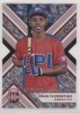 2018 Panini Elite Extra Edition Status Red Die-Cut 3/99 Omar Florentino #119 z6b