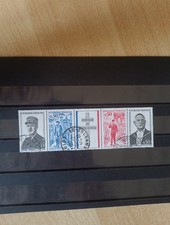 Timbre France Bande Oblitéré De Gaulle Yt 1695 a 1698 Ref13416