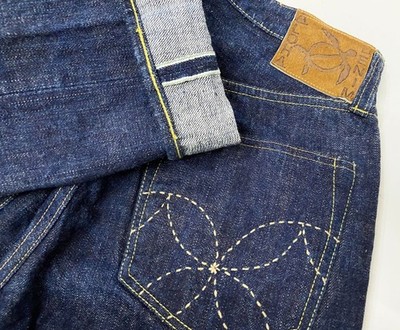 Sugar Cane Vintage Aloha Hawaii Denim Jeans color Blue size W29