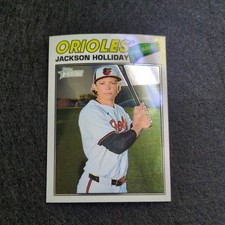 2026 Topps Heritage Jackson Holliday #218 Chrome Refractor Orioles