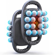 16 Head Massage Gun Deep Tissue, High Power Percussion Massager with 9 Styles...