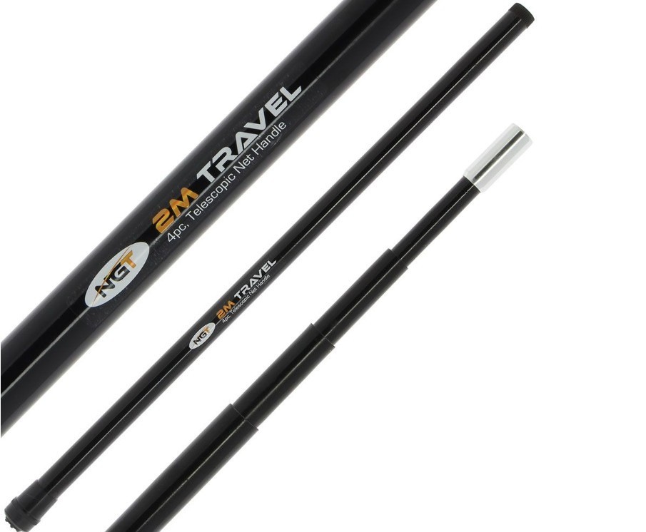 NGT Quickfish Travel Net Handle - 2m - Carp Coarse Fishing Landing Net Accessory