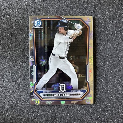 Max Clark 2026 Bowman Chrome League Logofractor Refractor SP Prospect #BCP-2