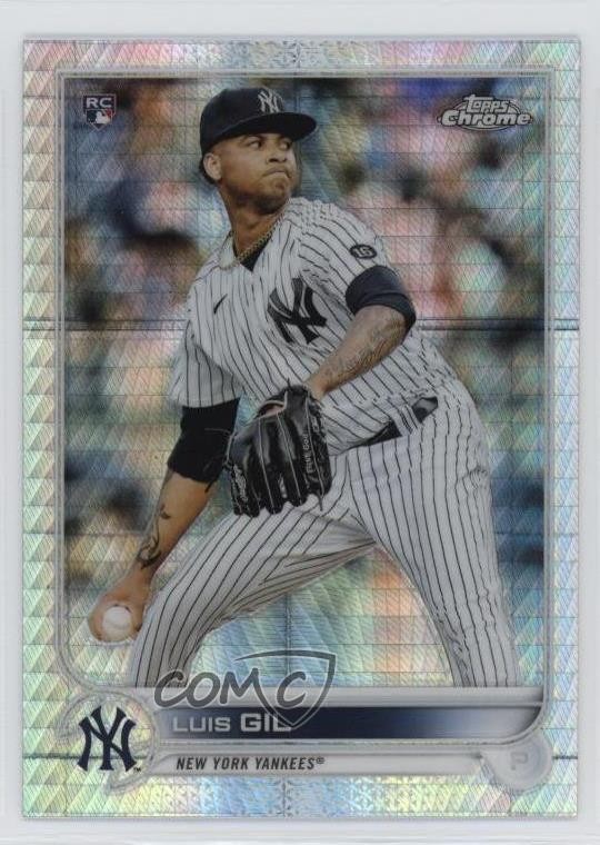 2022 Topps Chrome Prism Refractor Luis Gil #202 12g7