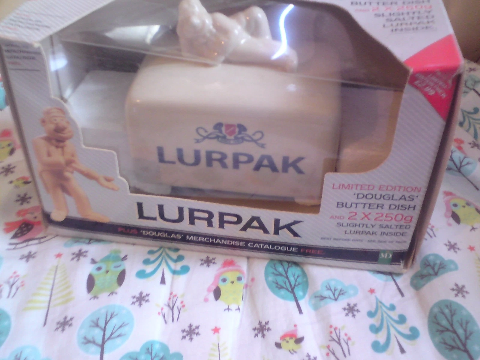 Lurpak vintage Limited Edition butter dish boxed 1999