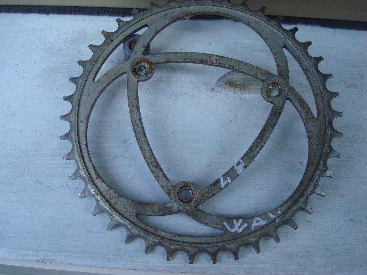 GUARNITURA PER BICI D'epoca Marcata Umberto Dei Crankset Bike Stroke Vintage EUR 49,99 - IT