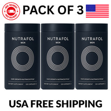 Pack of 3 Men  s Hair Growth Supplement 360 Caps   USA Seller Fast Shipping