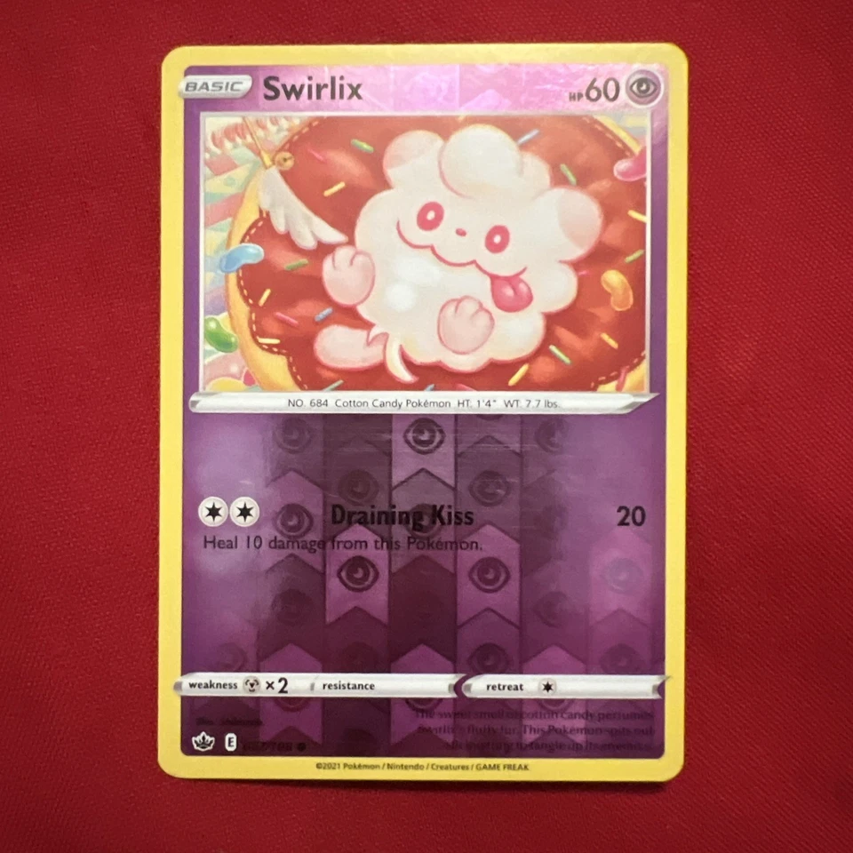Swirlix 067/198 Swsh06: Sword & Shield - Chilling Reign Reverse Holo - Image 2 of 4