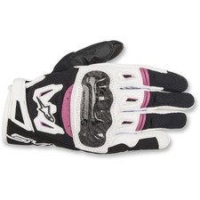Alpinestars Stella SMX-2 Air Carbon V2 Gloves Black/White/Fuchsia Women's Small