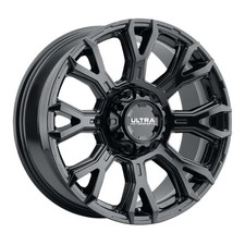 Ultra 123bk Scorpion 18x9 6x1356x139.7 Et1 Gloss Black Wclear Coat Qty Of 1