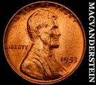 1953-D Lincoln Wheat Cent - Choice Gem Brilliant Unc  No Reserve  #J8089