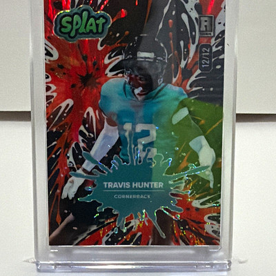 Wild Card 2025 Splat Football Travis Hunter SBORAB1-TH 12/12