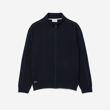Men's Zip-Up Lounge Sweatshirt Long Sleeve/New with Tags Size Large Navy Blue