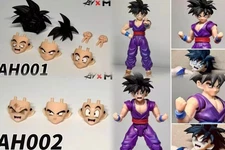 AH custom kid gohan shf 1/12 gohan black hair Head Sculpt kit No Figure AH001002