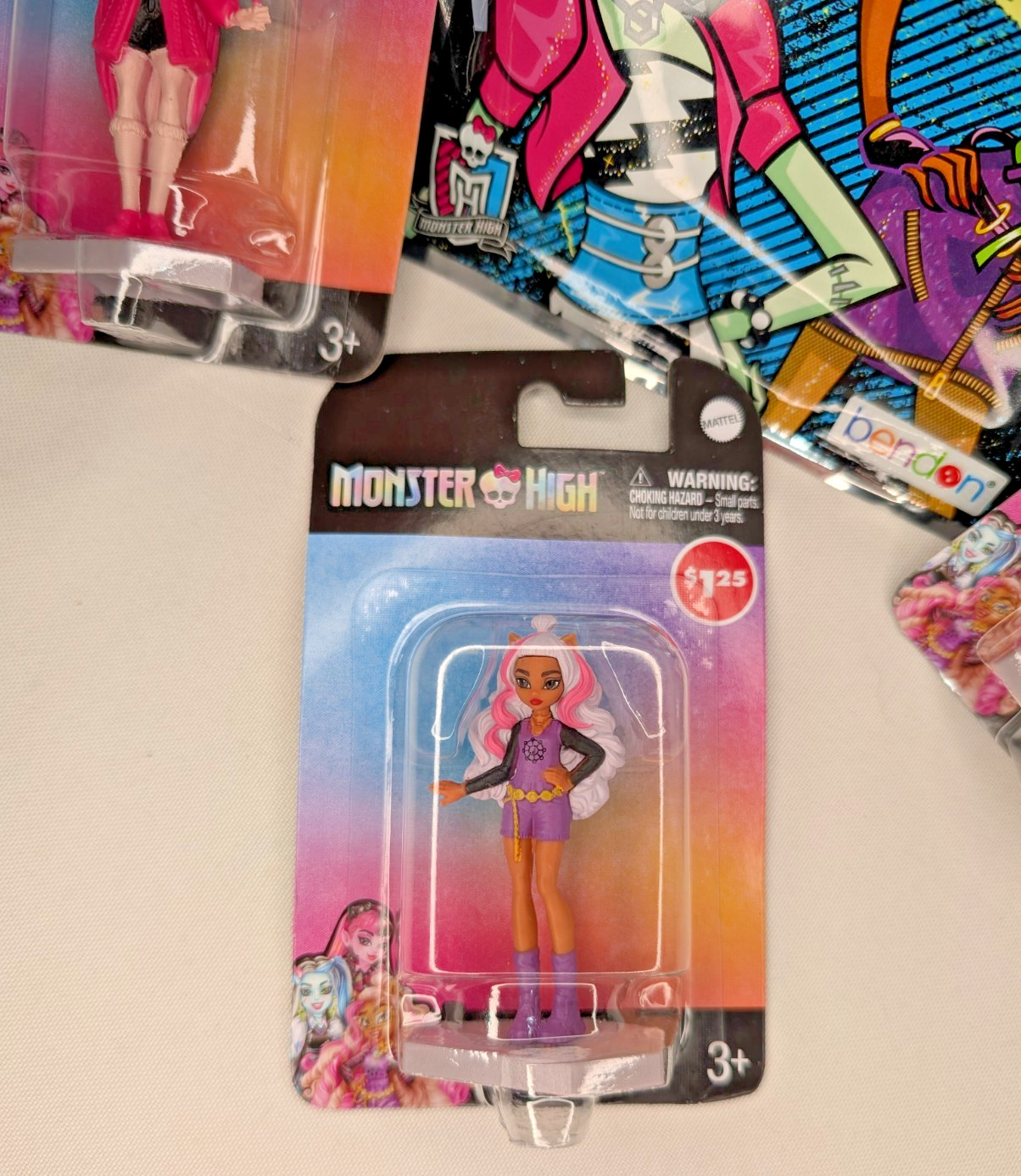 MONSTER HIGH Mini Figures & Play Pack 2016 New Free shipping