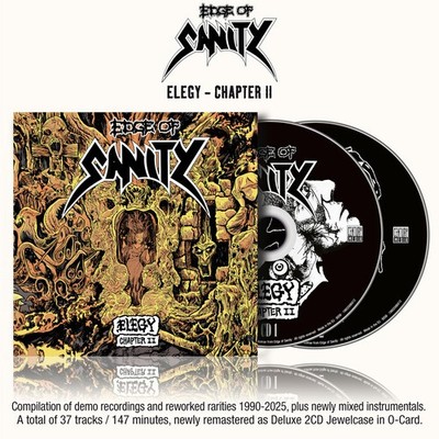 Edge of Sanity - Elegy: Chapter II [New CD] Ltd Ed, With Booklet, Deluxe Ed, Jew