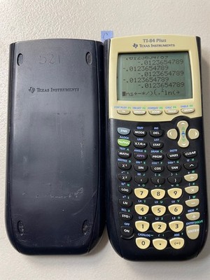 Texas Instruments TI-84 Plus Graphing Calculator - TI-84+ - Tested Working [C]