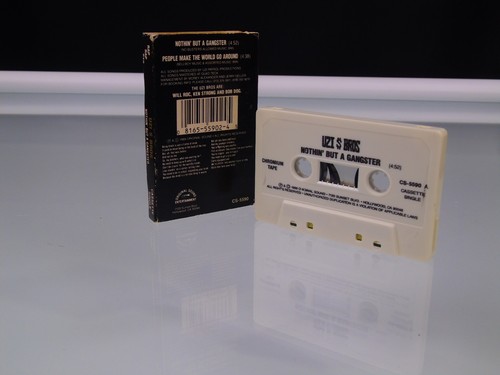Uzi $ Bros Nothin' But A Gangster VTG Cassette Single 1989 Original Sound Label - Picture 5 of 5